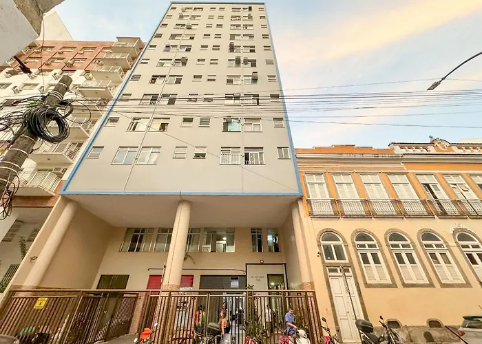 Loft Estiloso No Coracao Da Lapa - Cozinha Equipada - Portaria 24H - Arcos Da Lapa - Escadaria Selaron Rio de Janeiro
